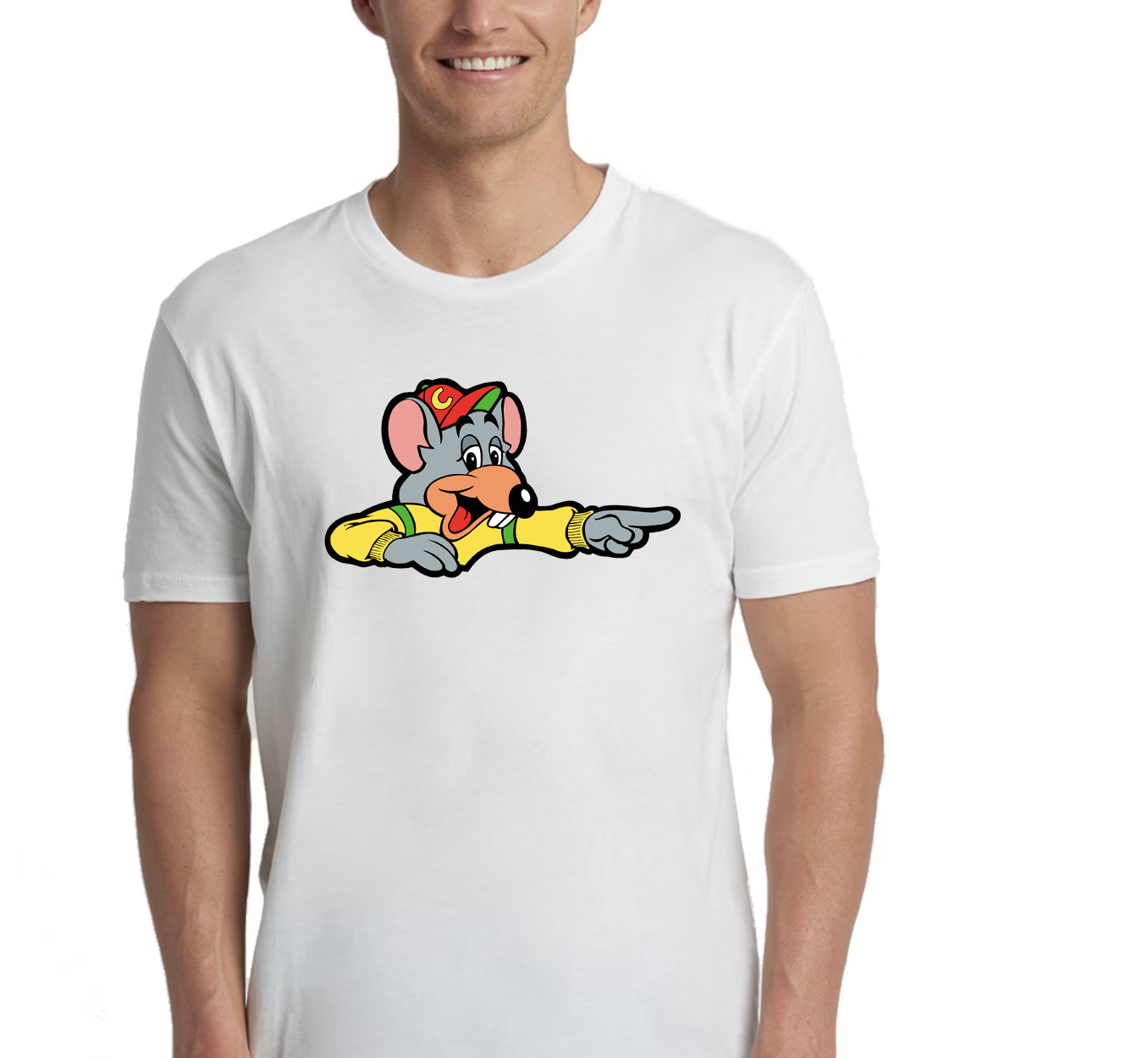 Unofficial Chuck E Pointing Sign (Bellevue WA) T-shirt **Pre-SALE Preview**
