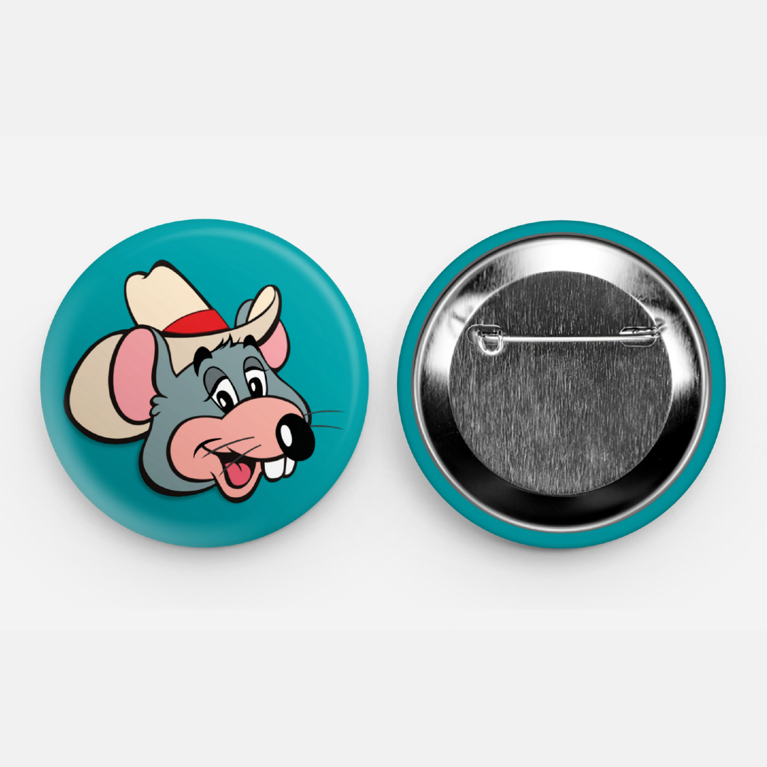1992 Artifact Cowboy + Kong 2 Pin button set