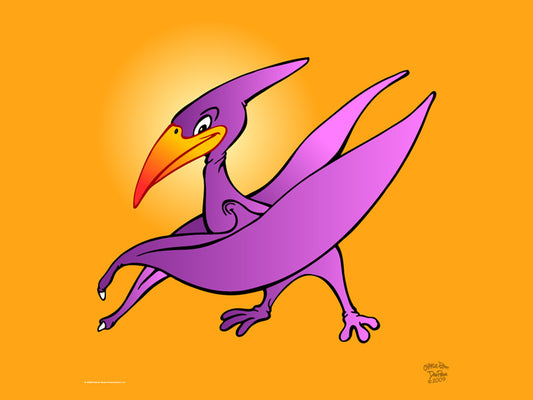 Dinosaur Sticker Sheet – 9 Original Cartoon Dinosaurs