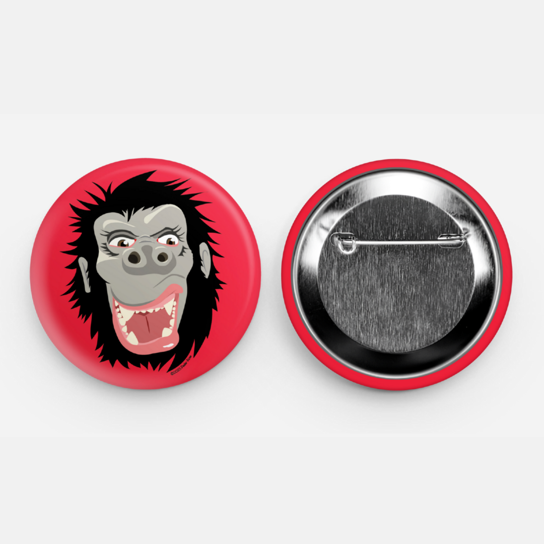 1992 Artifact Cowboy + Kong 2 Pin button set