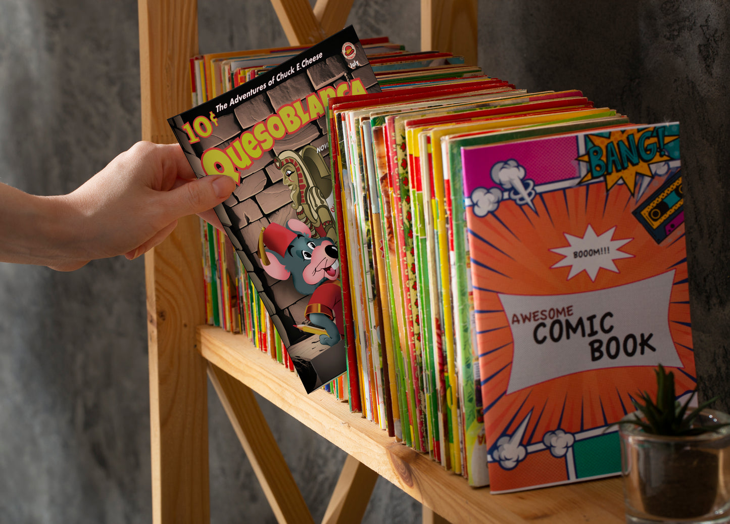 KICK STARTER-Deal **1991 Unofficial Chuck E Cheese Comic **Pre-SALE Item for 2026**