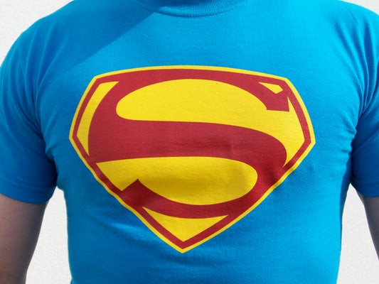 1950s George Reeves T-shirt TV Credits Insignia