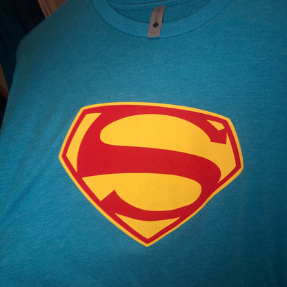 1950s George Reeves T-shirt TV Credits Insignia