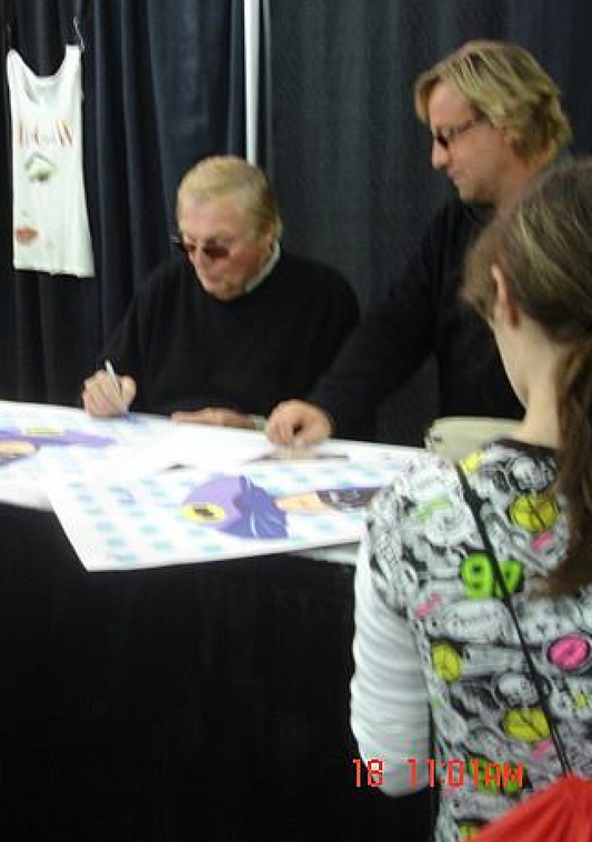 Adam West Autographed Original print