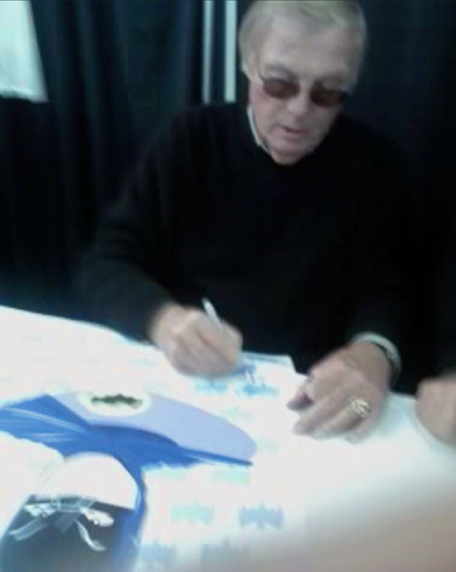 Adam West Autographed Original print