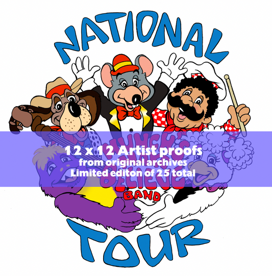 National Tour Limited Edition Print Signed-Numbered 1 of 13