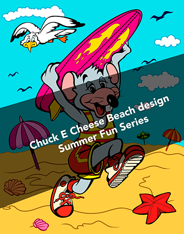 Peeler-Rose Summer Fun Print
