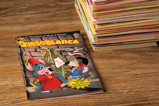 KICK STARTER-Deal **1991 Unofficial Chuck E Cheese Comic **Pre-SALE Item for 2026**