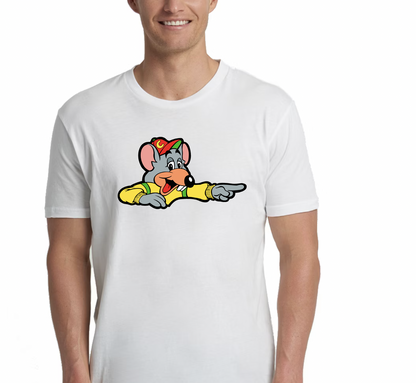 Unofficial Chuck E Pointing Sign (Bellevue WA)  T-shirt **Pre-SALE Preview**