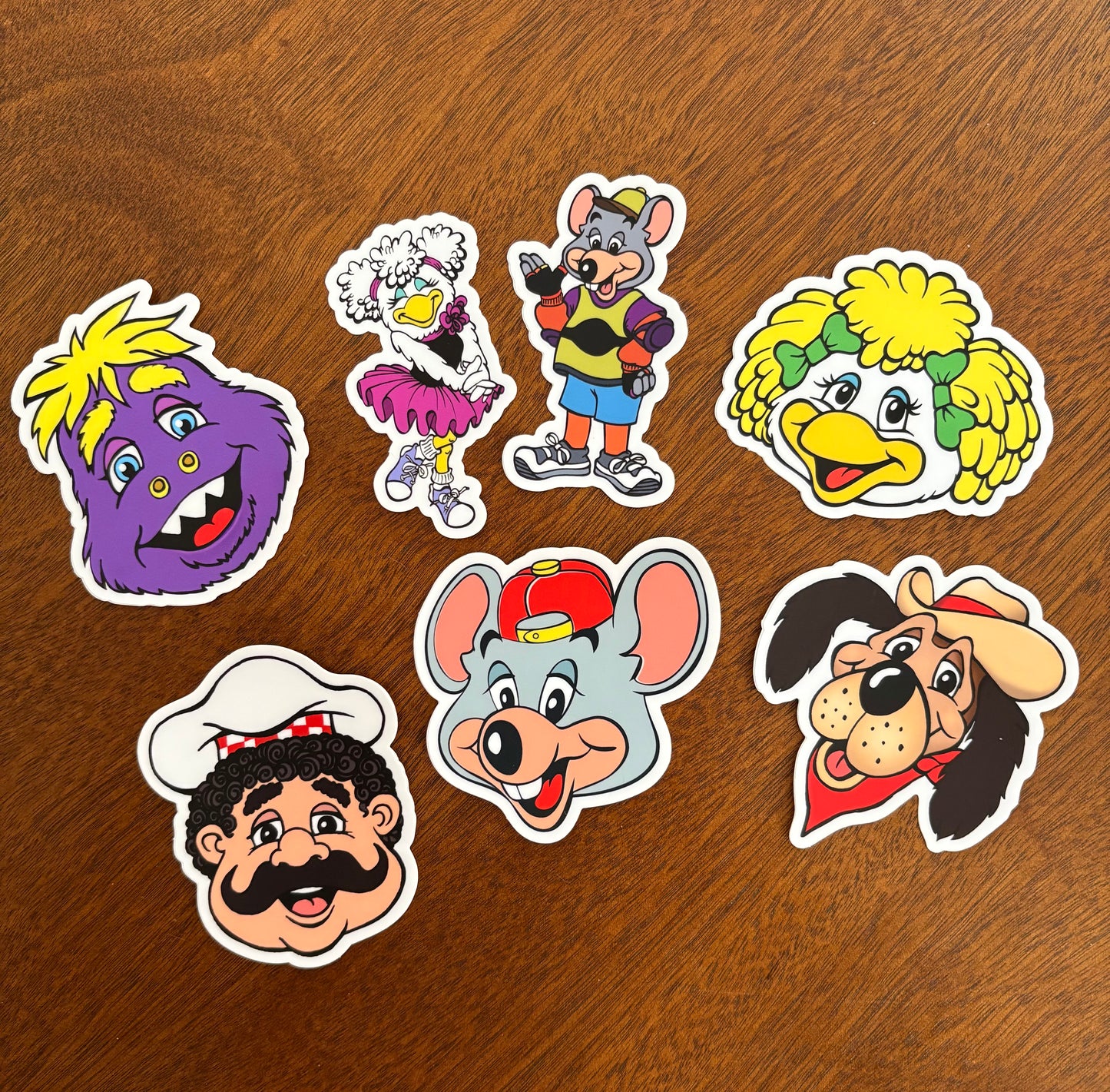 Unofficial CEC Sticker Classic Character Sticker Pack (7 piece)
