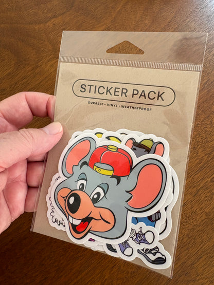 Unofficial CEC Sticker Classic Character Sticker Pack (7 piece)