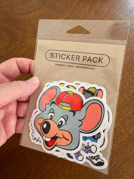 Unofficial CEC Sticker Classic Character Sticker Pack (7 piece)