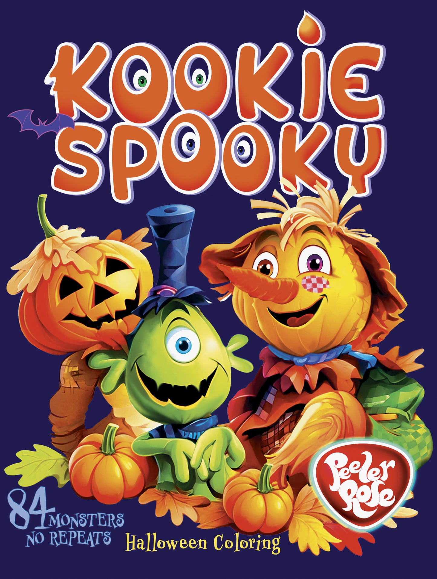 Kookie Spooky Coloring Book