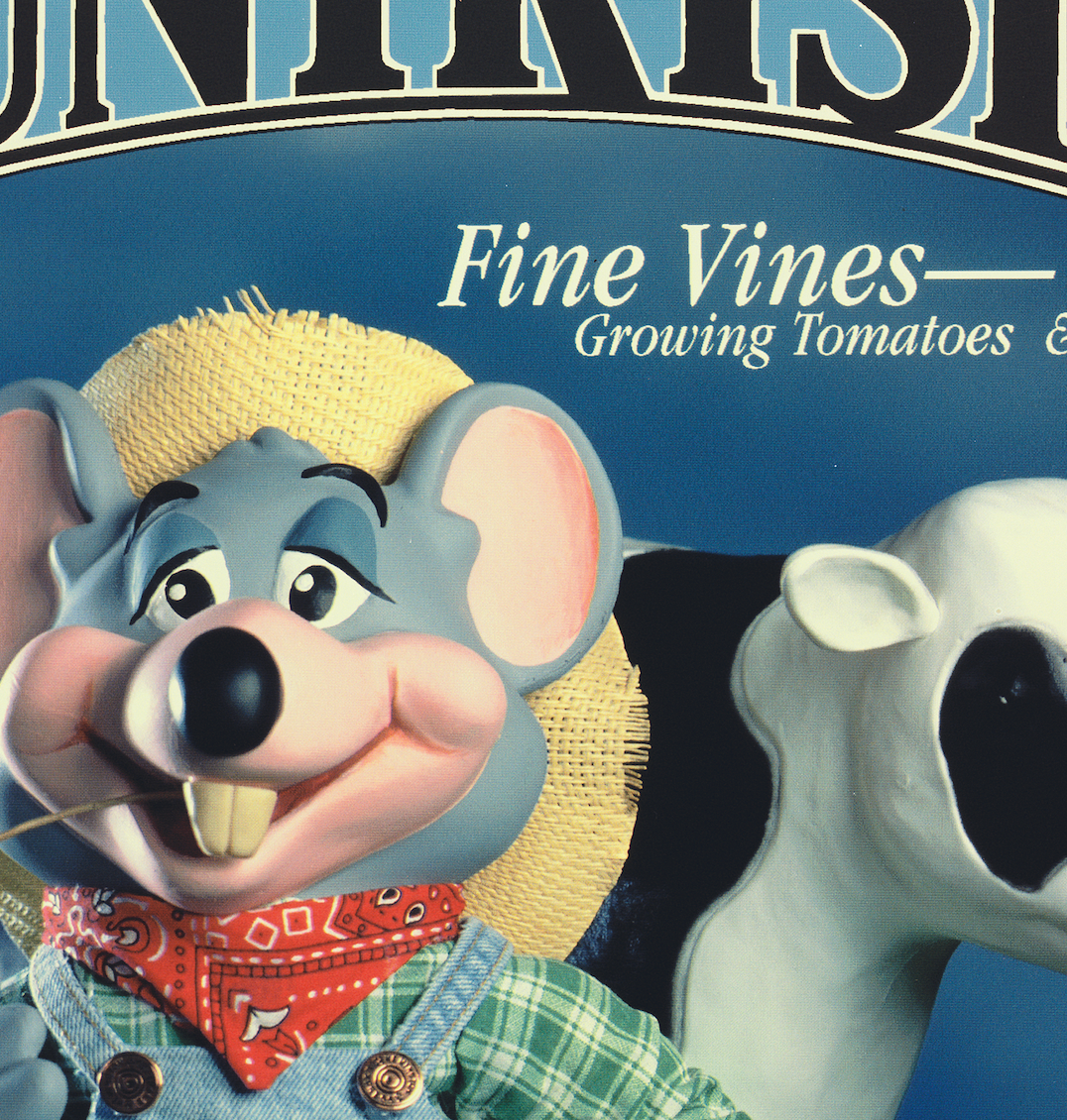 Chuck E Cheese magazine Countryside Farmer original print