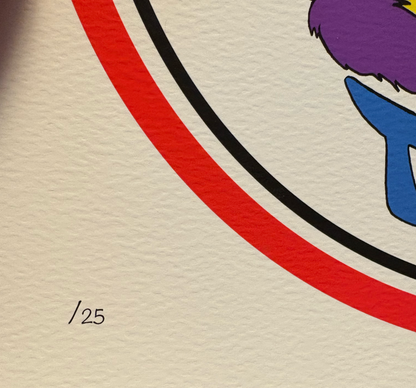 National Tour Limited Edition Print Signed-Numbered 1 of 13