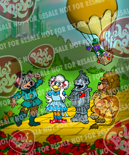 Peeler-Rose Wizard Of Oz Print