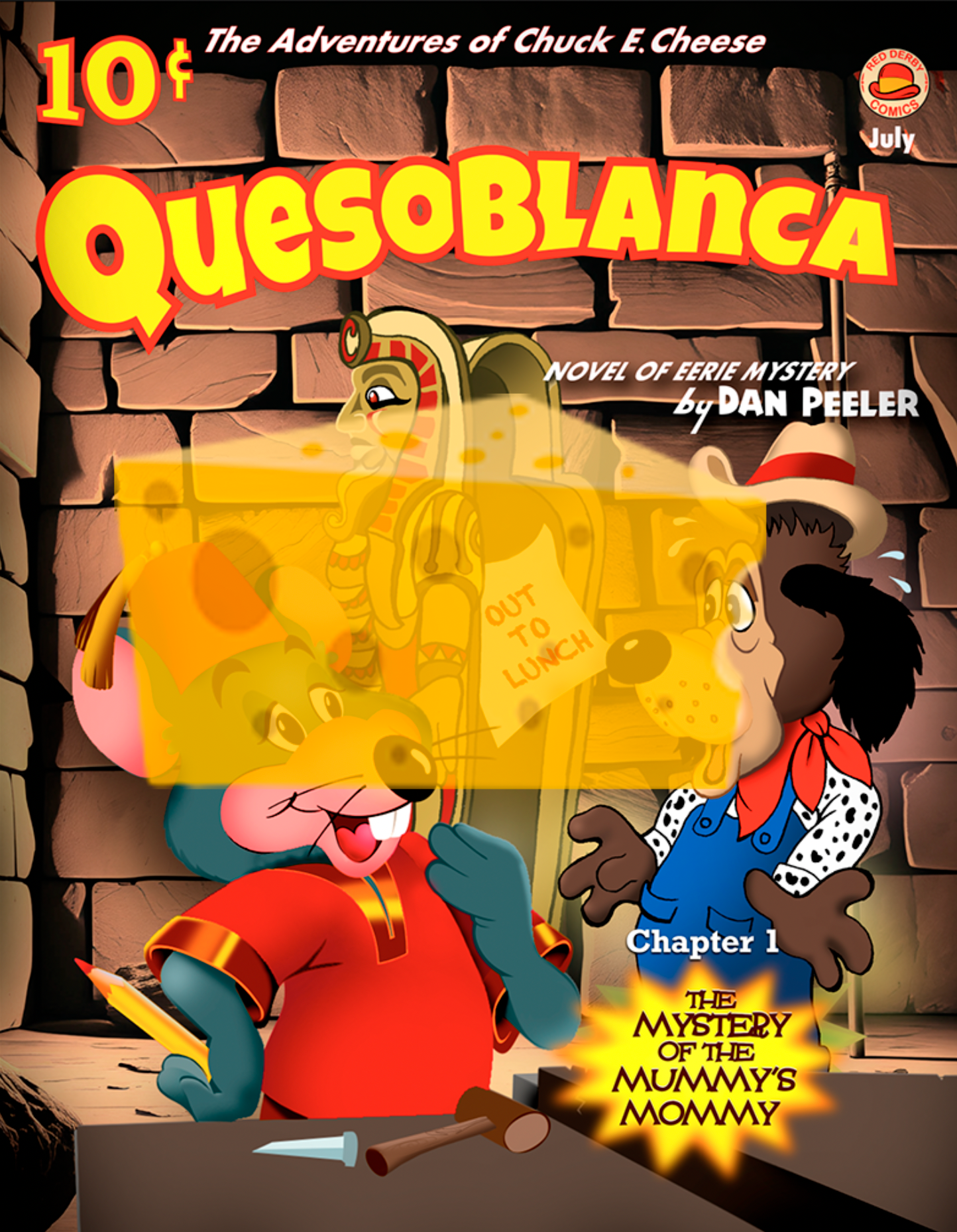 KICK STARTER-Deal **1991 Unofficial Chuck E Cheese Comic **Pre-SALE Item for 2026**