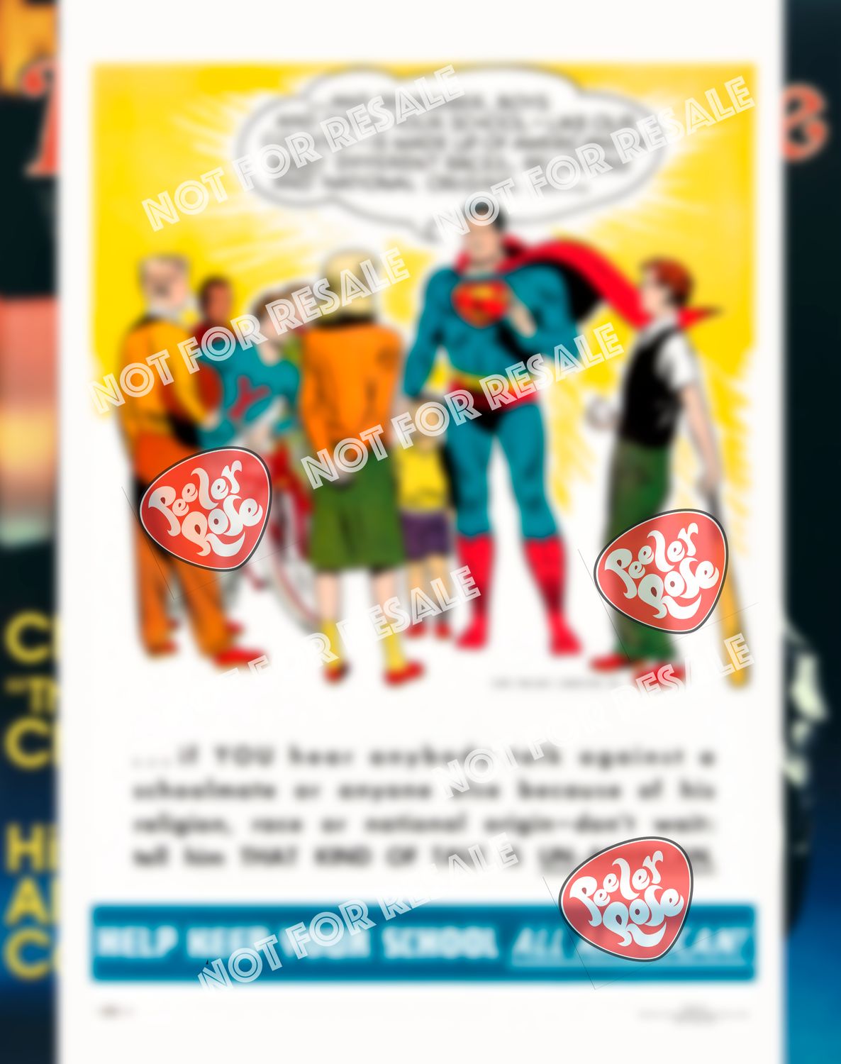 1950 Superm Anti-Bigotry Poster (2024 Print)