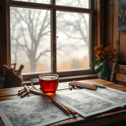 Kookie Spooky Coloring Book